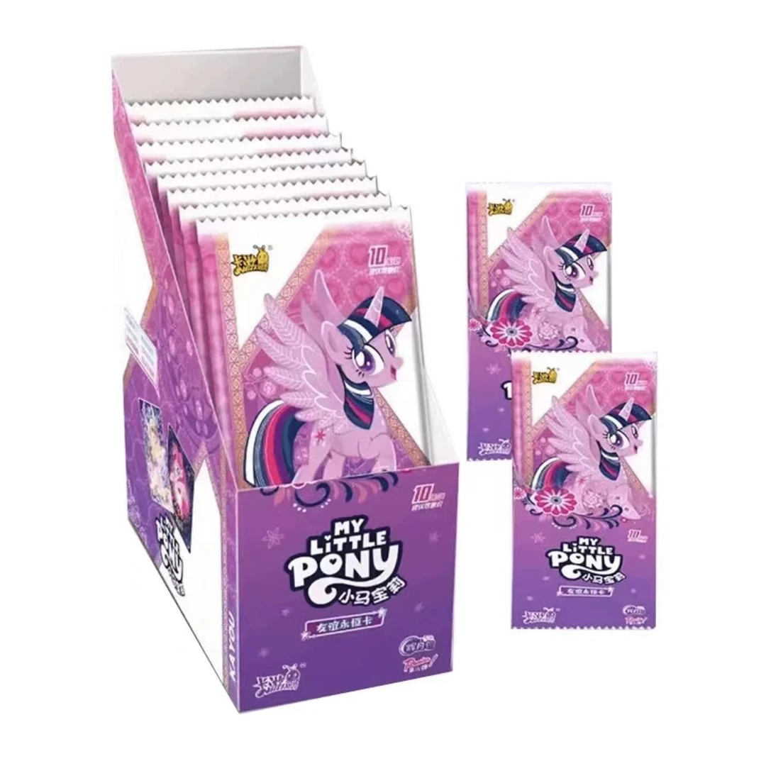 【大胃王】卡游小马宝莉辉月包六弹-收藏卡牌（代拆）