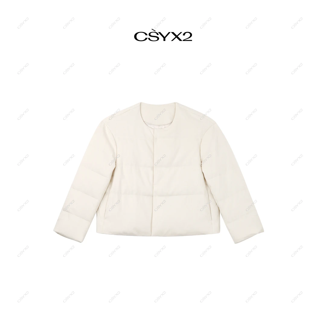 CsyX2-2025A/W 秋冬新品 90鹅绒圆领羽绒服CA4DY028