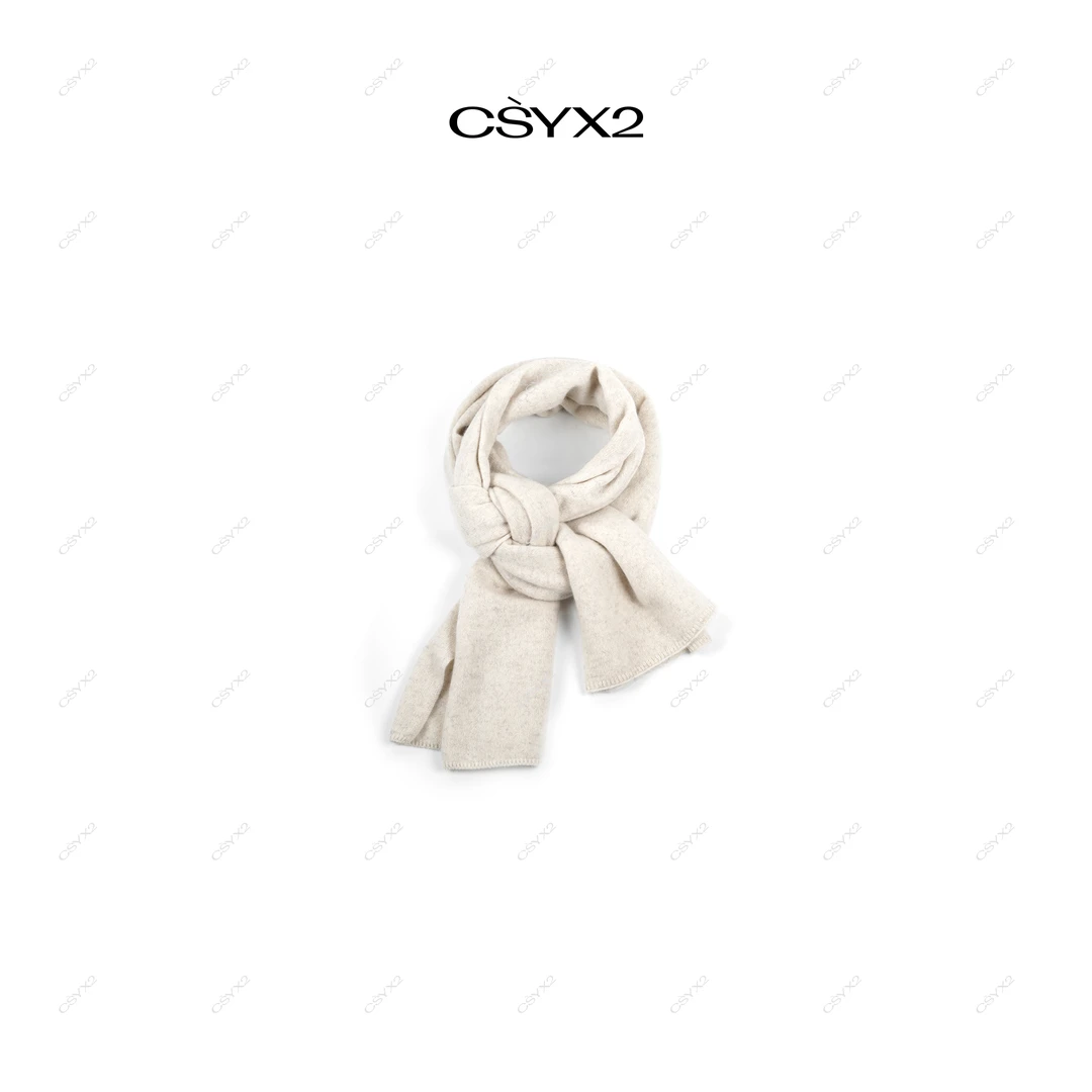 CsyX2-2024A/W 百搭羊毛混纺围巾CA4DI001