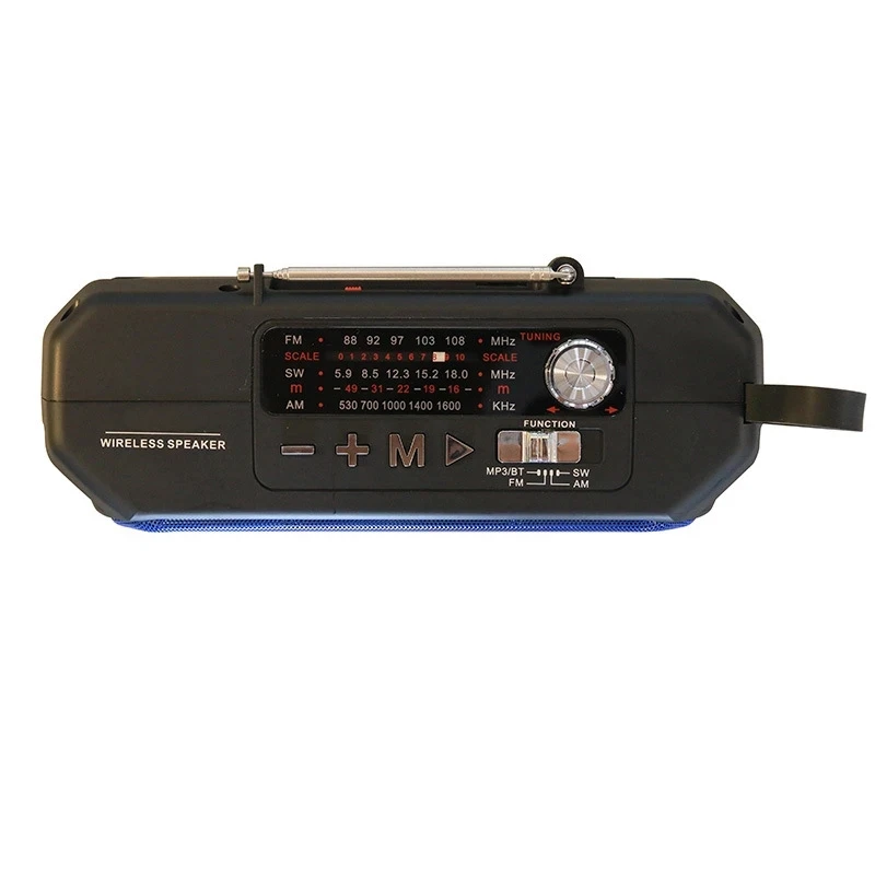 99新  （外贸品质）大喇叭多波段蓝牙收音机
