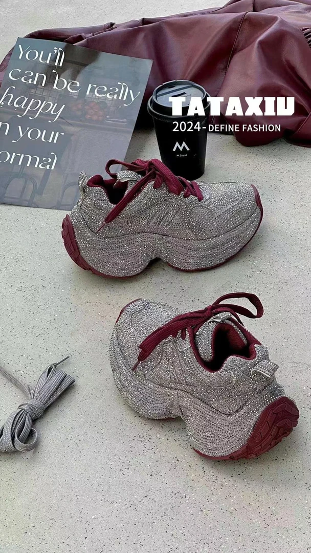 【余子艳实体鞋店】小众设计风格韩系欧货时尚休闲老爹鞋