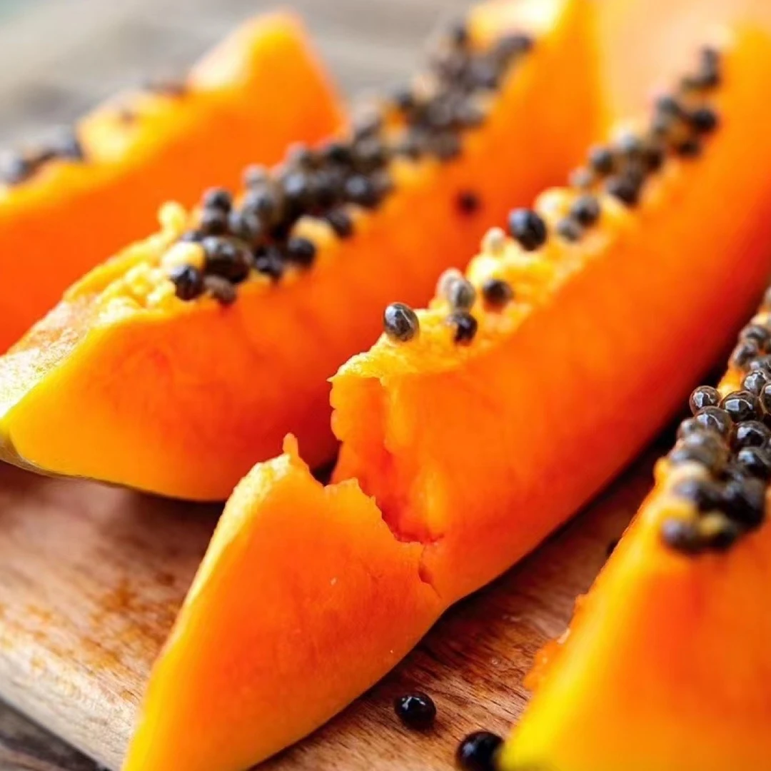 测试版本即熟木瓜-海南春耕时代玛瑙木瓜 4.8斤起 新鲜当季水果