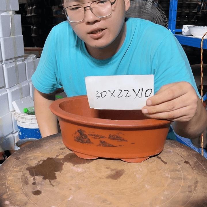 红陶20CM（含）-50CM（不含）30红椭圆
