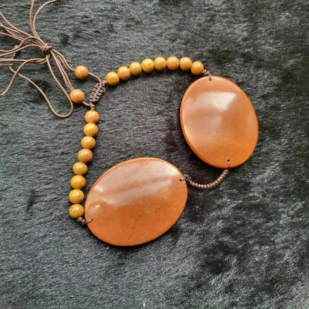 【砭石博物馆】泗水泗滨砭石眼罩眼部按摩