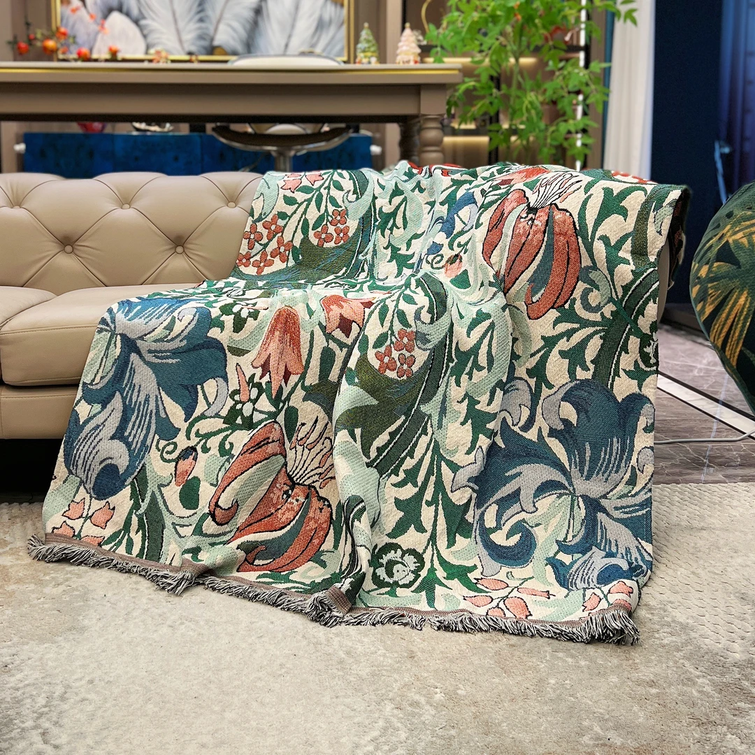 莫里斯沙发盖布北欧沙发套居家沙发垫四季通用沙发巾沙发布沙发毯