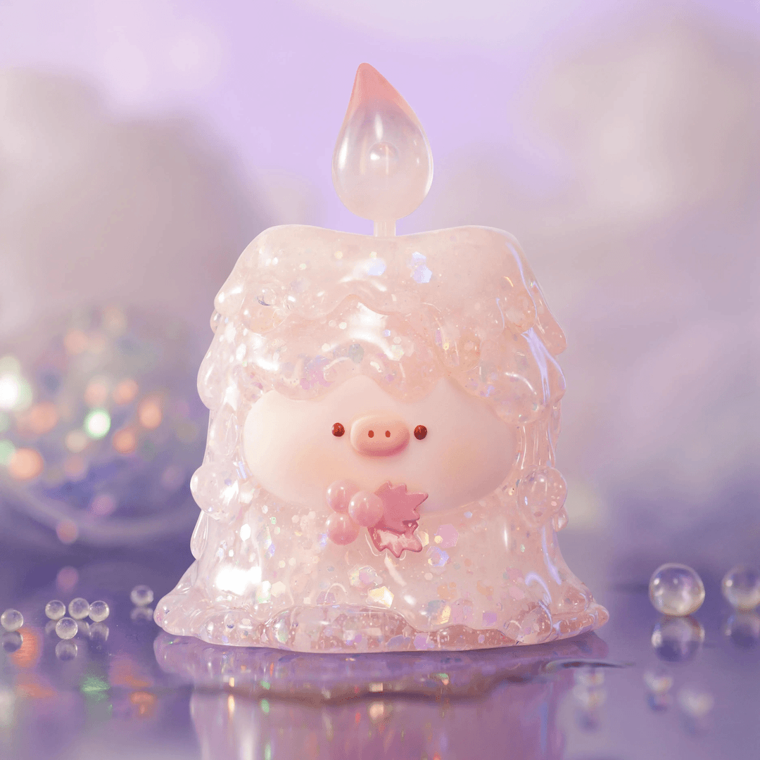 【拆盒】甜宝小猪星愿蜡烛系列盲盒潮玩