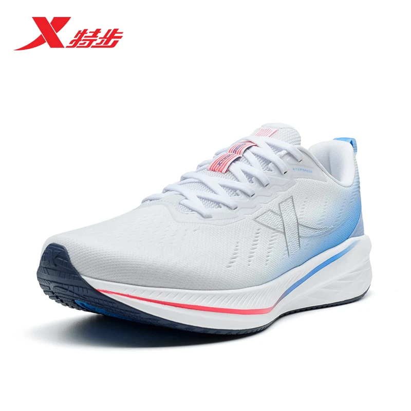 特步騛速5.0 lite男女2024秋季新款透气减震运动跑鞋976318110001