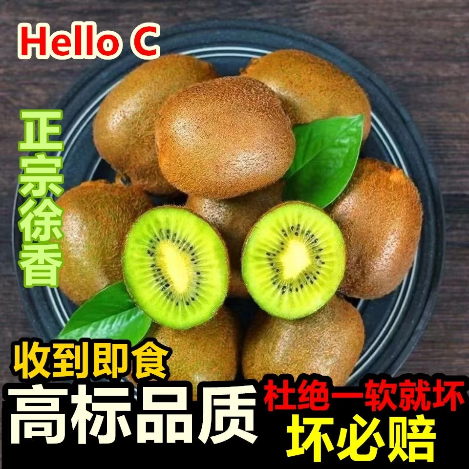 【即食徐香】正宗徐香猕猴桃无需催熟不用等待