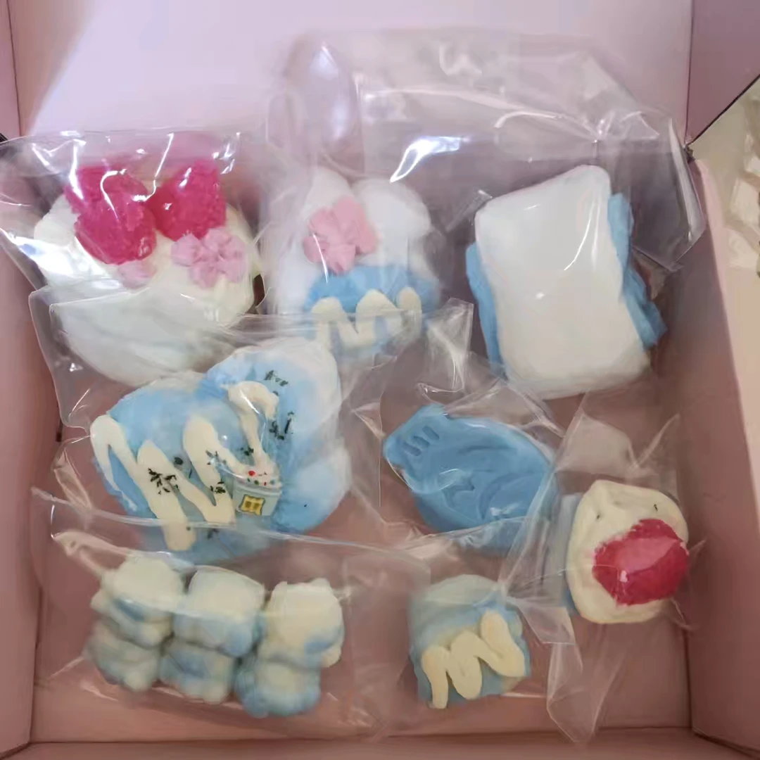手工DiY食品级硅胶捏捏乐玩具自选克数无售版 偏远不包邮