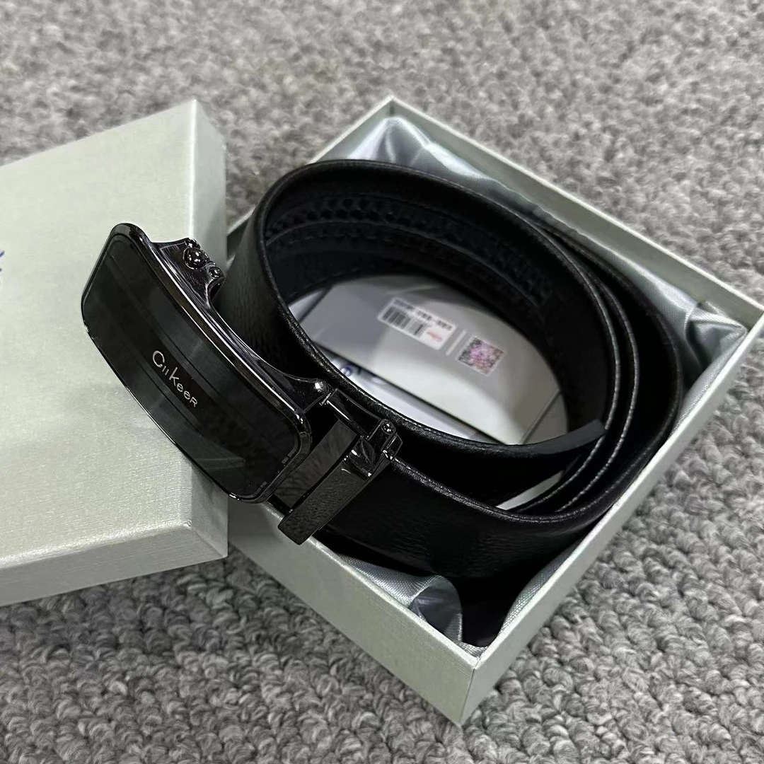 Cllkeer 男士商务休闲礼盒装腰带 -3-4 （腰围看详情图）