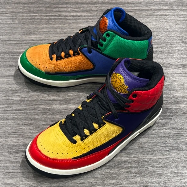 40.5码/AJ2大学红/鸳鸯 95新/公价1299 店