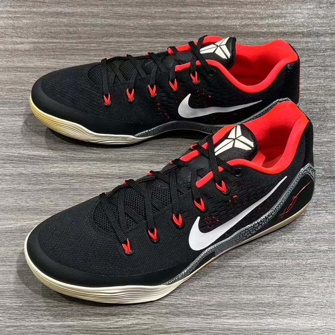 44.5码/NIKE ZOOMKOBE9黑椰子配色 低帮篮球鞋