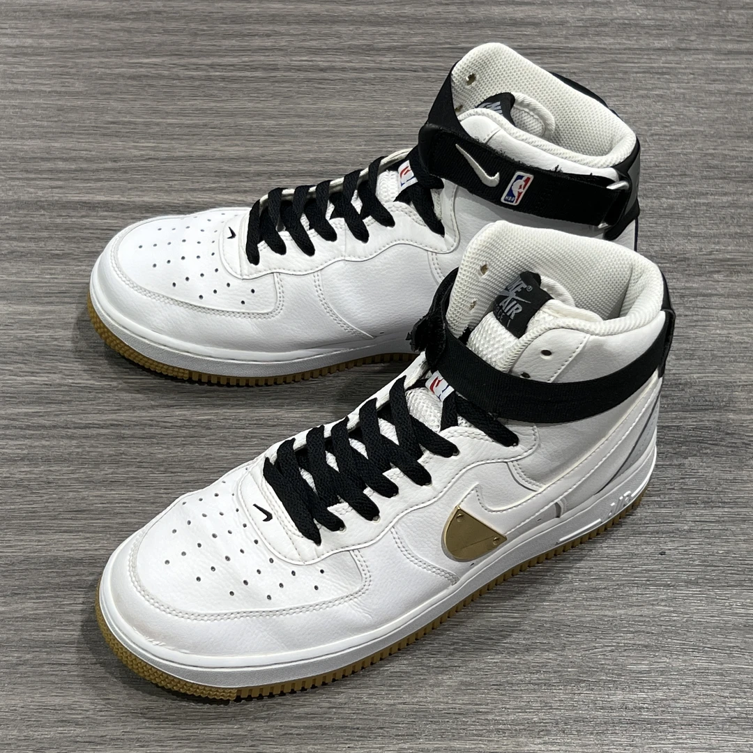 42码/AF1白银 高帮板鞋 9新 公价1299