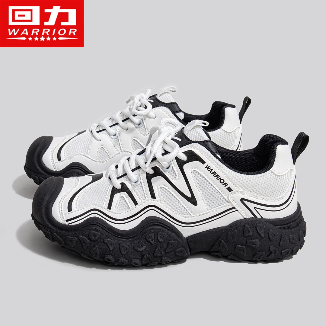 回力正品女鞋时尚百搭复古潮流厚底低帮春夏季女款老爹鞋H501