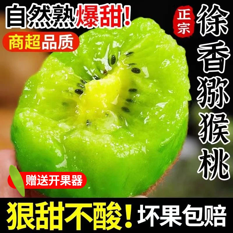 正宗陕西徐香猕猴桃当季新鲜水果奇异果新鲜多汁坏果包赔整箱发货