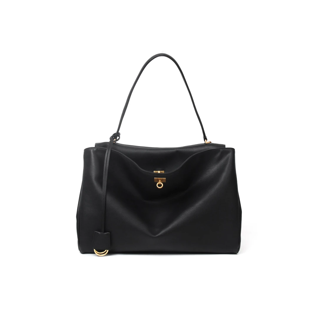 女士新款托特包黑色大气简约手提包MA4BBHZ0403