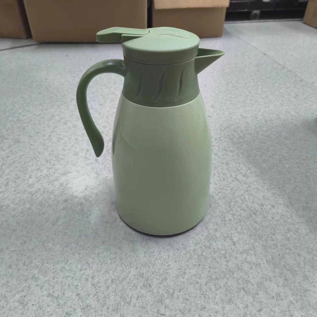新品绿色保温壶大容量