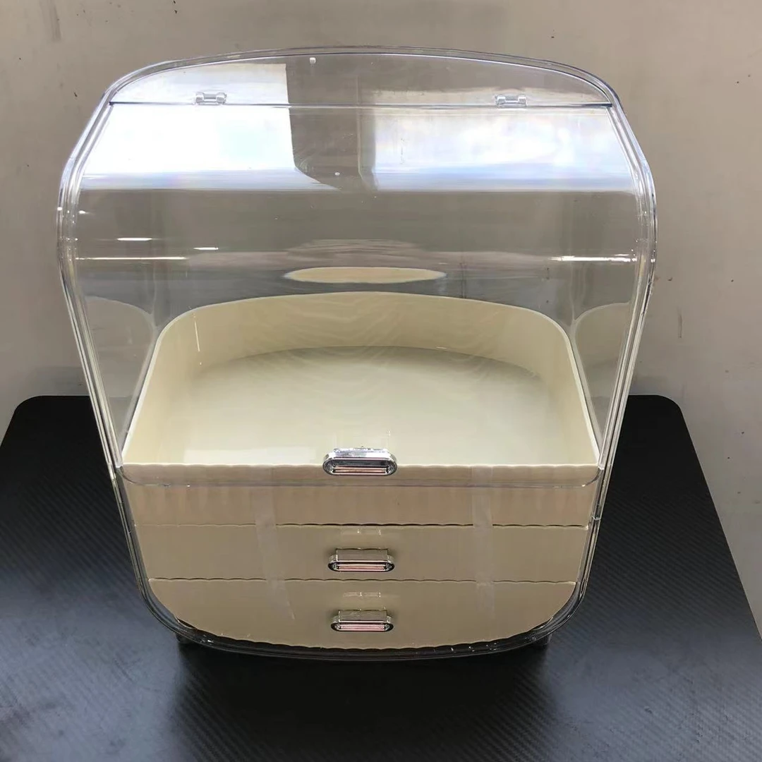 化妆箱收纳柜子桌面收纳箱F