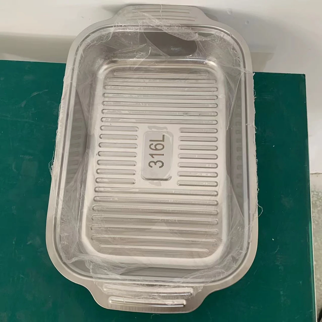 不锈钢烤鱼盘烧烤盘