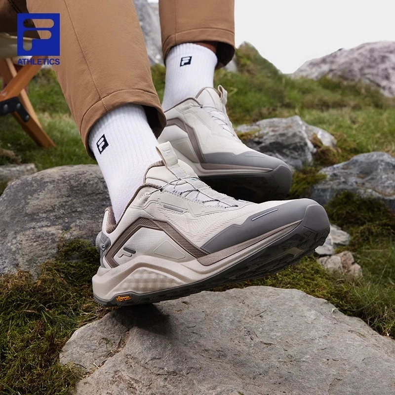 Fila/斐乐【雅丹风】男鞋【WOLF雪狼BOA】越野户外跑步鞋A12M411204F