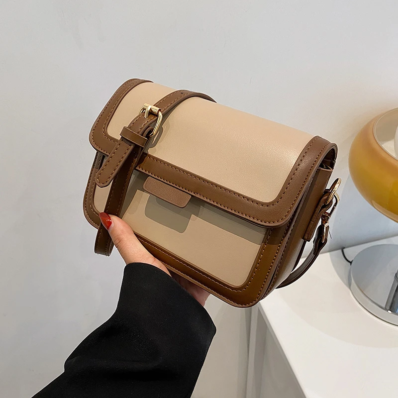 高级质感简约包包女夏2022新款时尚流行单肩包复古通勤斜挎小方包