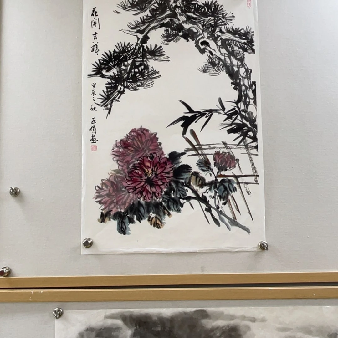 绘画刘亚娟花鸟作品