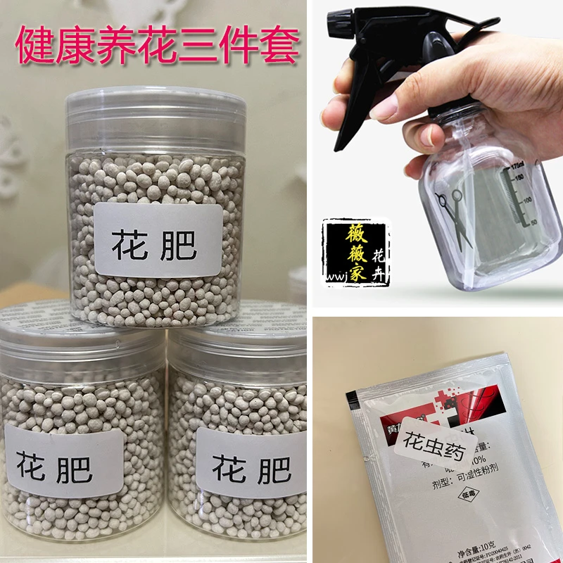 养花工具包三件套肥料喷壶