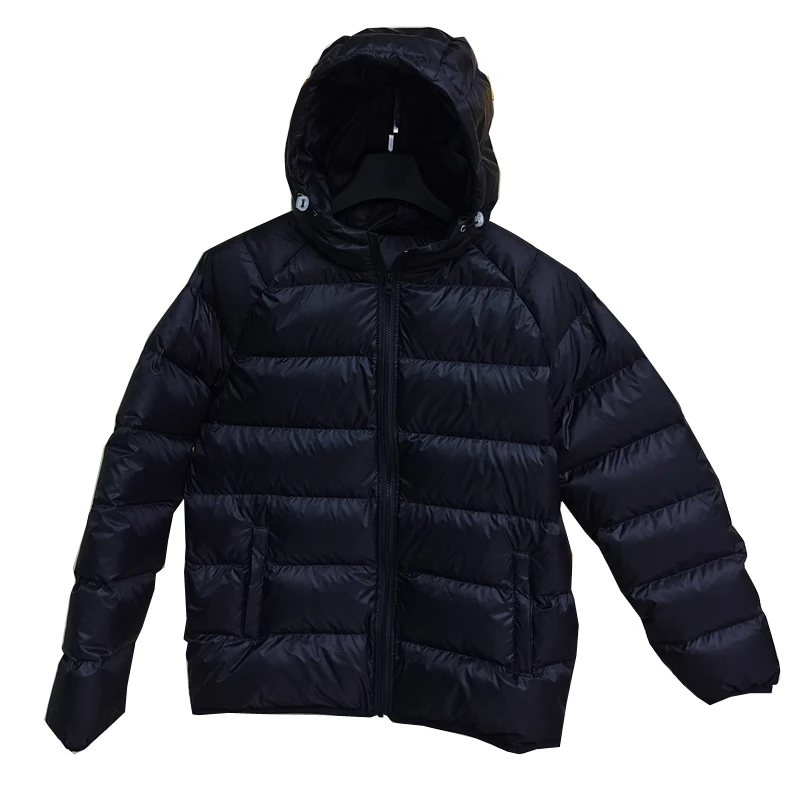 连帽羽绒内胆加厚羽绒内胆冬季保暖内胆白鸭绒内胆冬季