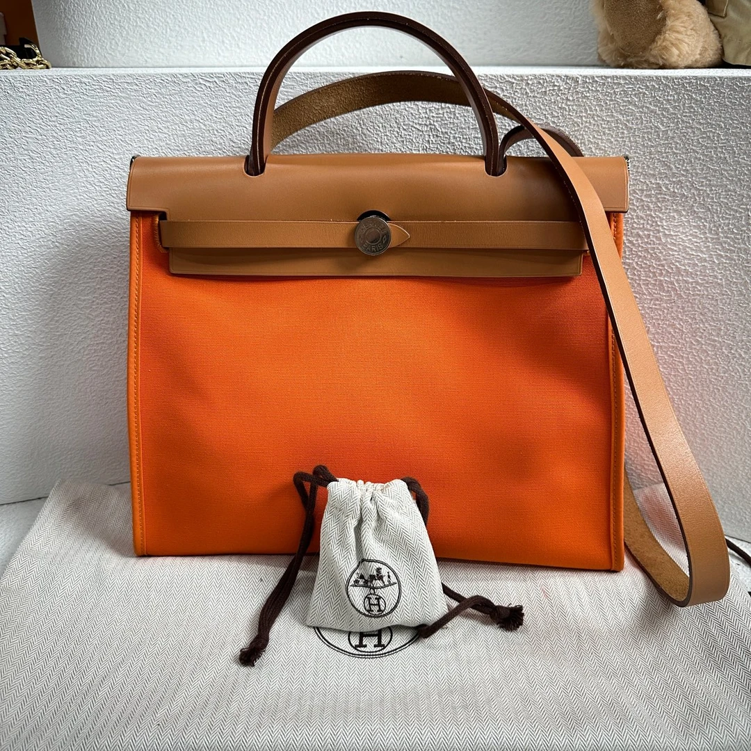 95新 Hermes/爱马仕  【阿庞】j01578/Herbag31/手提单肩包/框R刻