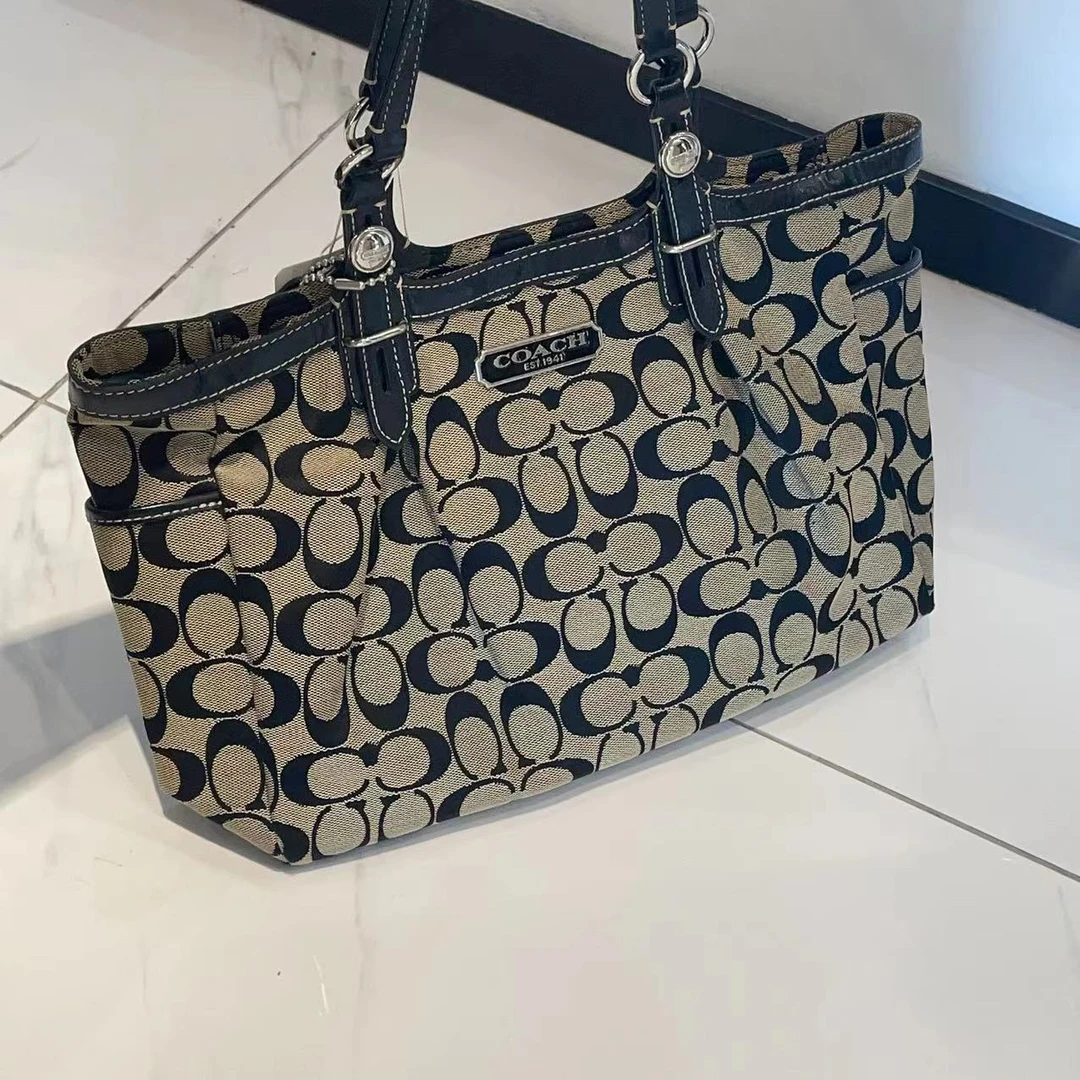 95新 COACH/蔻驰 托特包/95新/聪聪/9004957