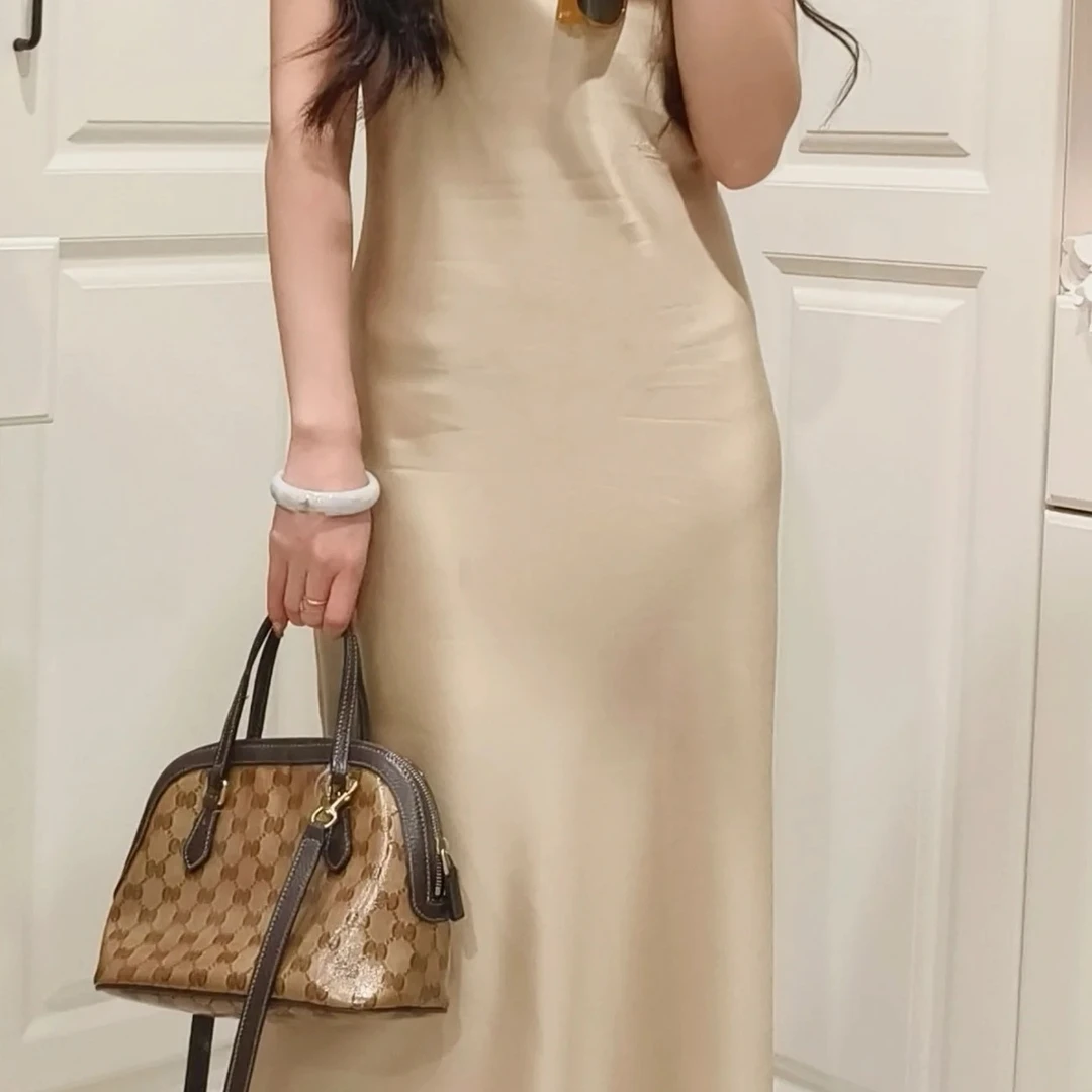 95新 GUCCI/古驰 老花水晶贝壳包尺寸21