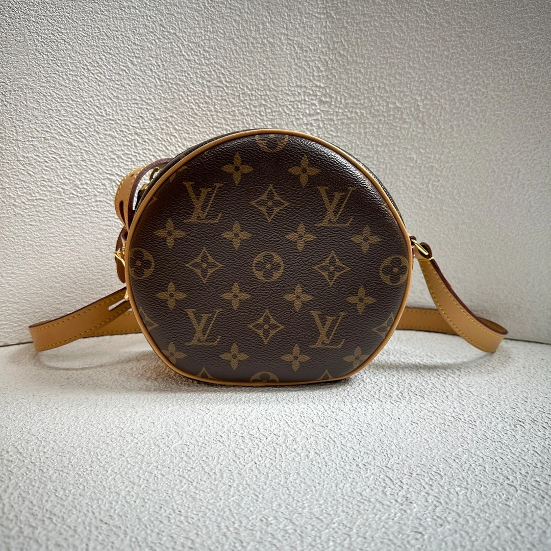 95新 LouisVuitton/路易威登 【阿庞】01798/老花软饼包/芯片小号/