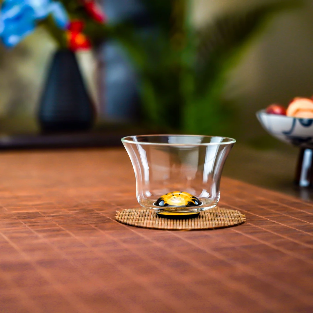 晶焱雅杯主人杯海棠纯手工主人杯高档家用创意防烫观山杯分茶耐热