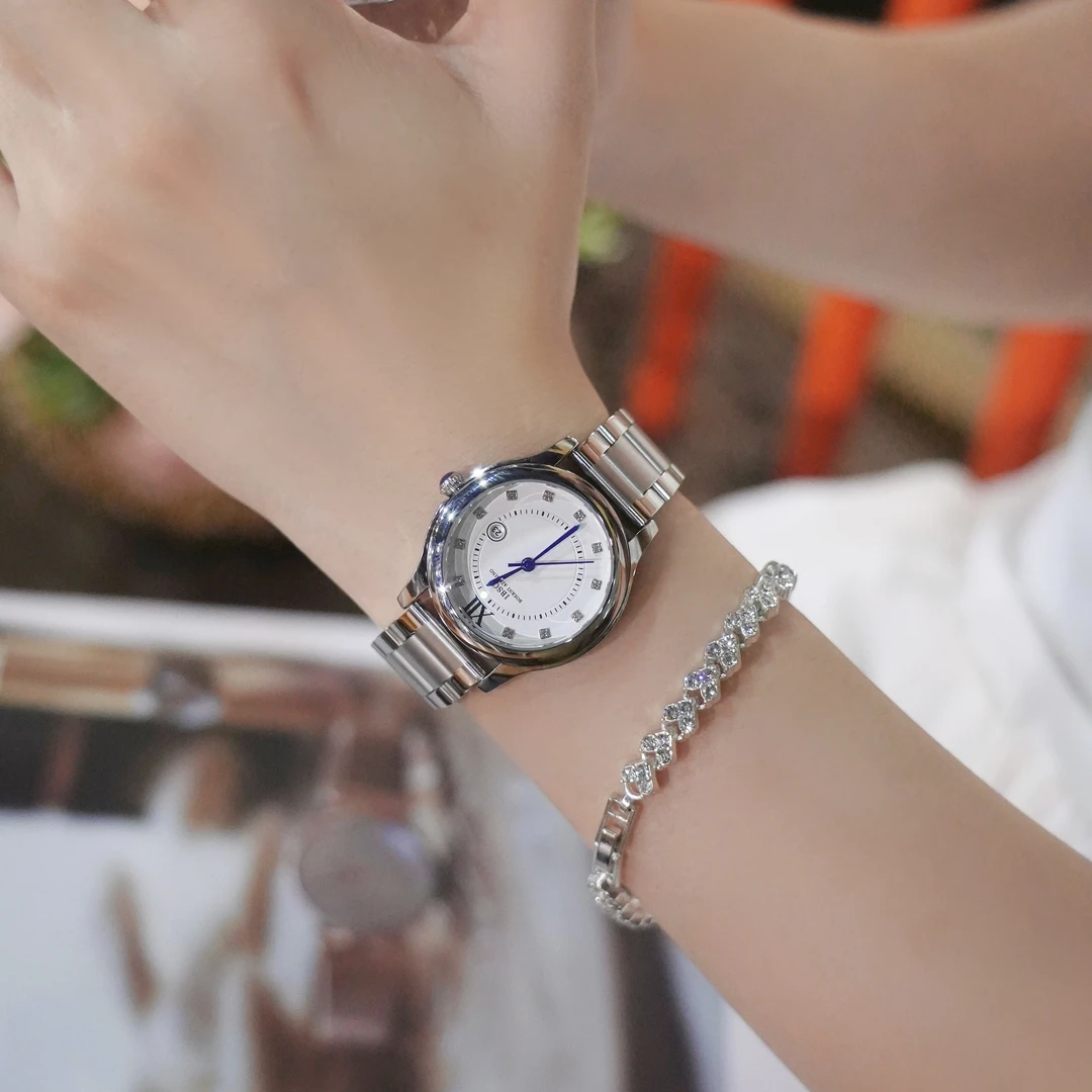 C809898告白气球瑞士手表*日历女士高端气质腕表经典百搭防水女表