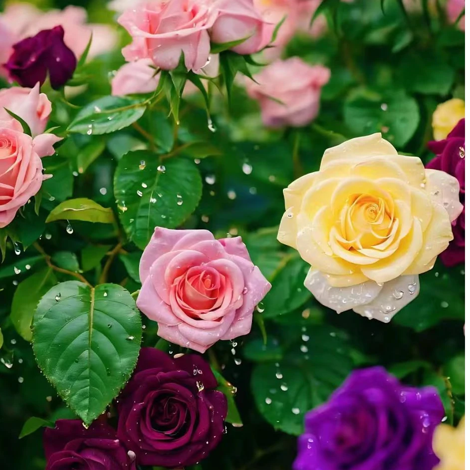 （买3送1）玫瑰花苗勤花盆栽地栽耐热耐寒