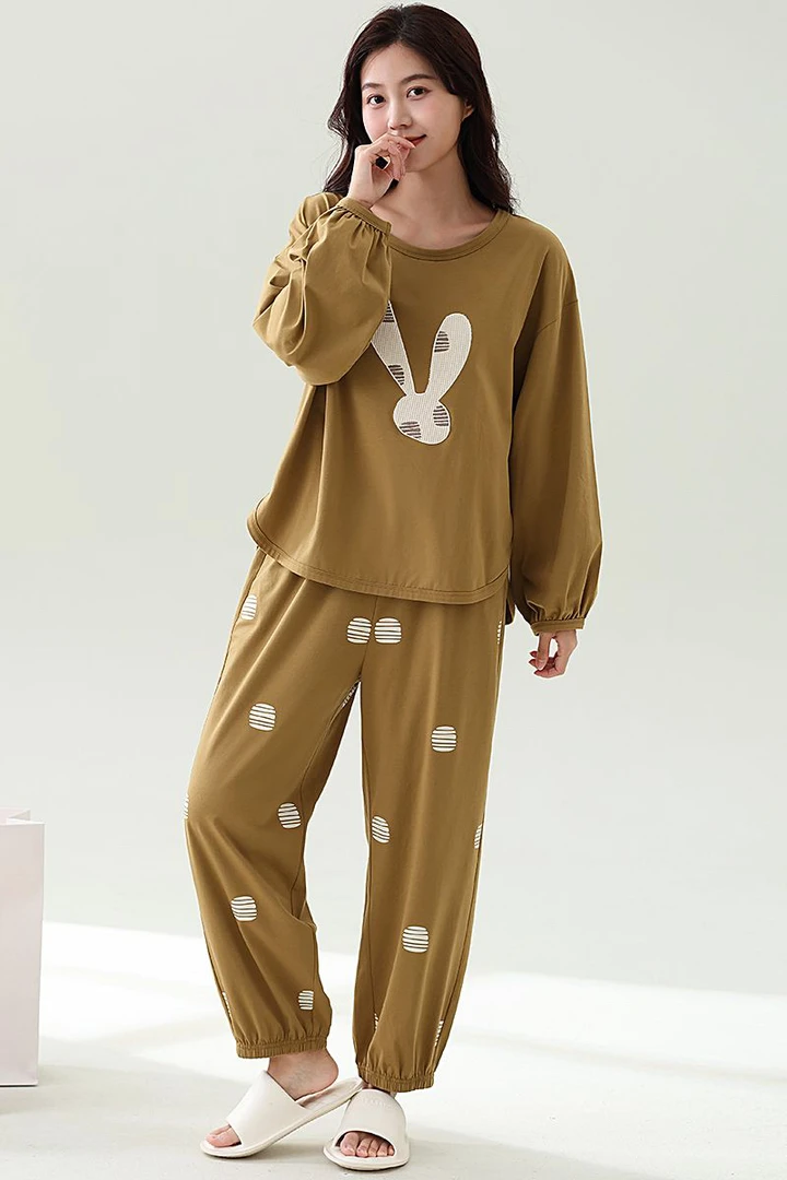 ROUSHAN/柔善【D01-D112】孤品款式链接秋冬宽松外穿休闲家居服套装