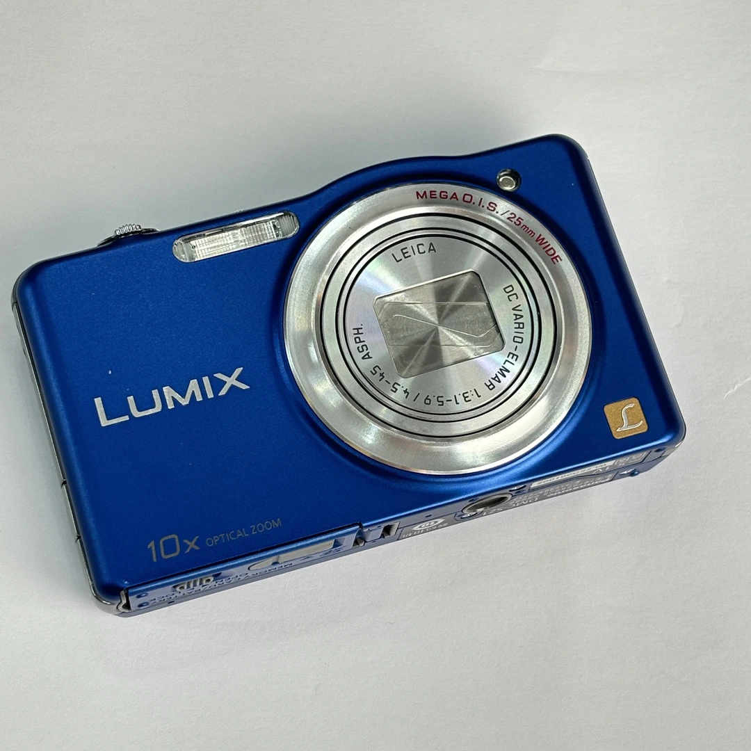 95新 Panasonic/松下 sz1蓝色1610w像素10倍光学变焦复古ccd相机
