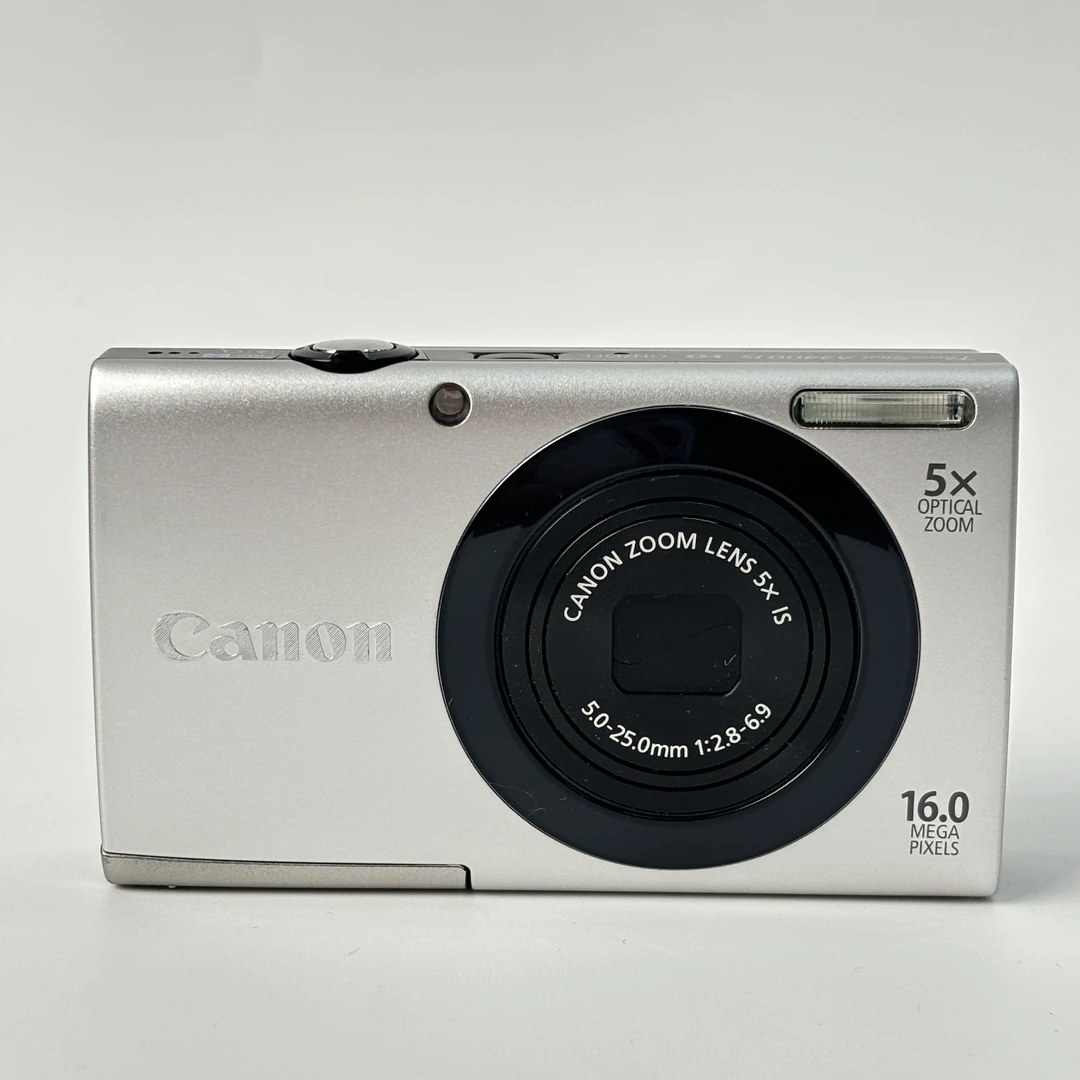 95新 Canon/佳能 a3400银色1600万像素5倍变焦复古ccd相机