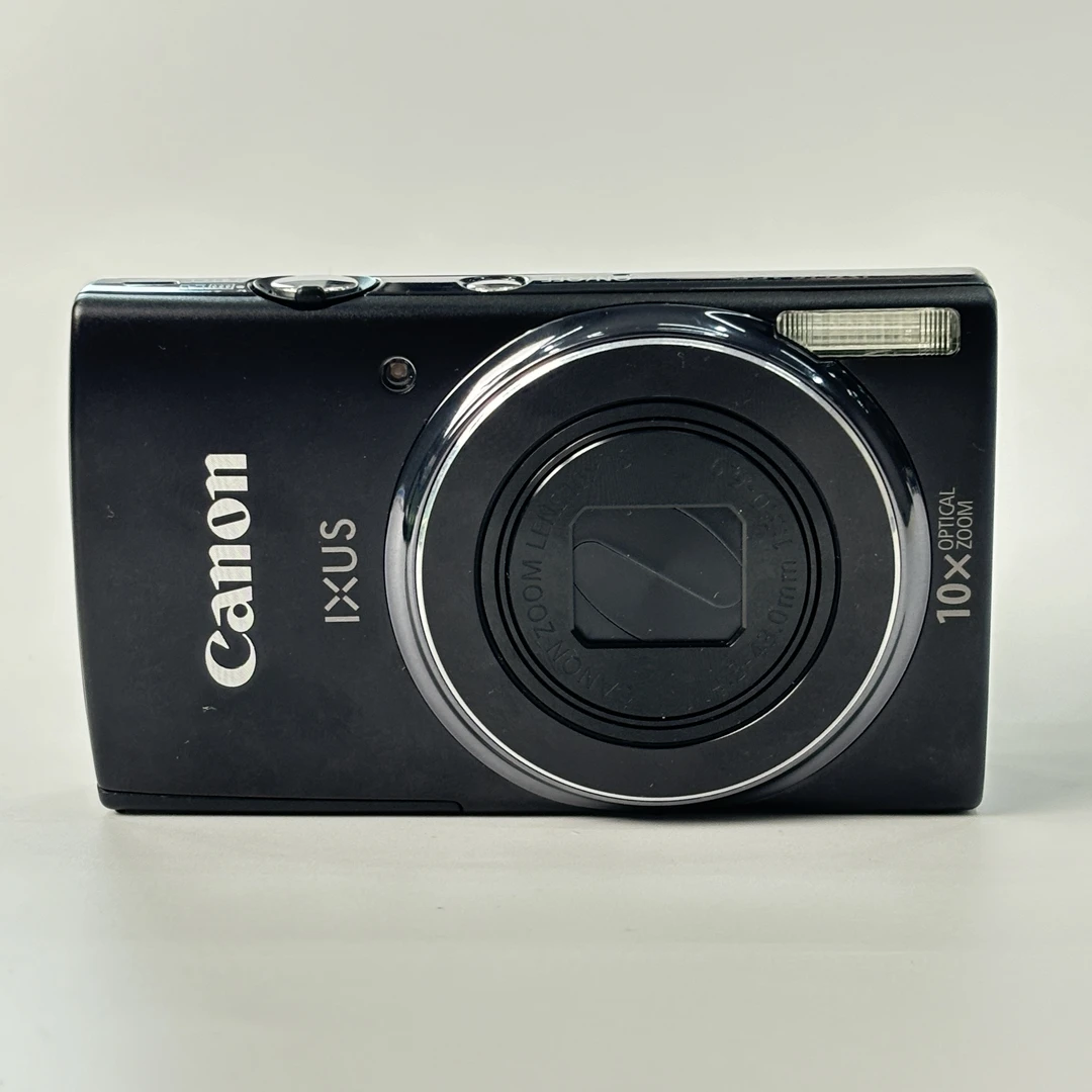 95新 Canon/佳能 ixus155黑色2000万像素10倍变焦复古ccd数码相机