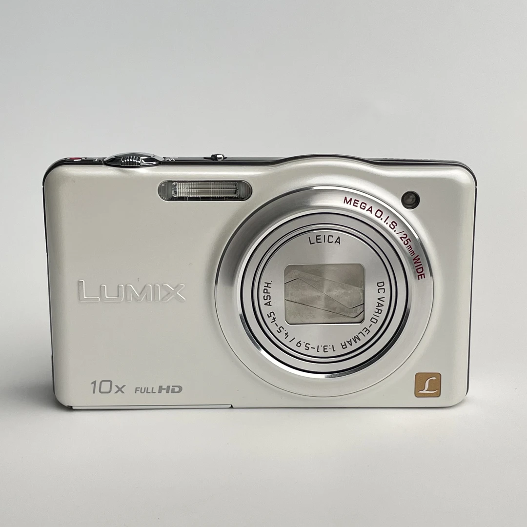 95新 Panasonic/松下 sz7白色1410万像素10倍变焦复古ccd数码相机