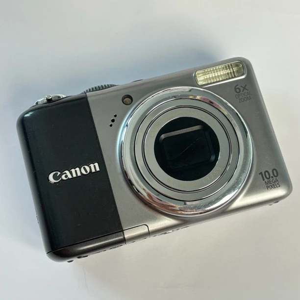 9新 Canon/佳能 a2000灰色1000w像素6倍光学变焦复古ccd相机