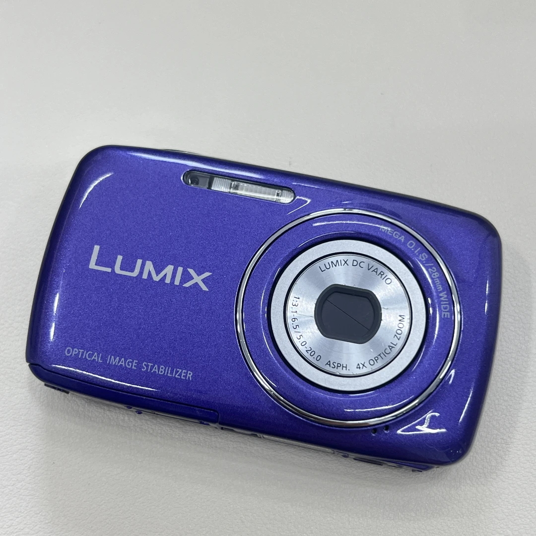 95新 Panasonic/松下 s3紫色1410w像素4倍光学变焦复古ccd相机