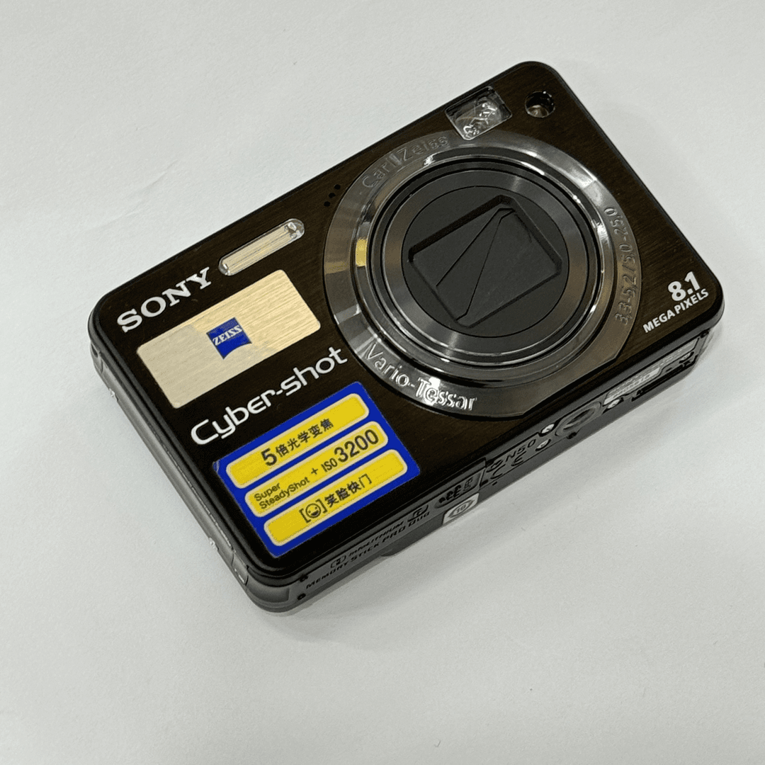 9新 Sony/索尼 w150黑色810w像素5倍光学变焦复古ccd相机