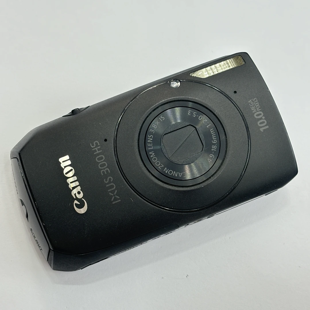 9新 Canon/佳能 ixus300黑色1000万像素5倍变焦复古ccd相机