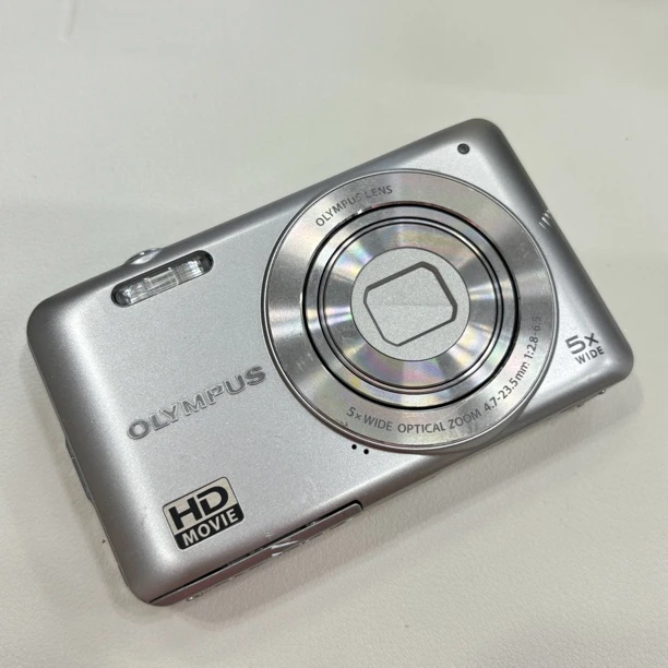 95新 Olympus/奥林巴斯 Vg120银色1200W像素4倍光变复古ccd相机