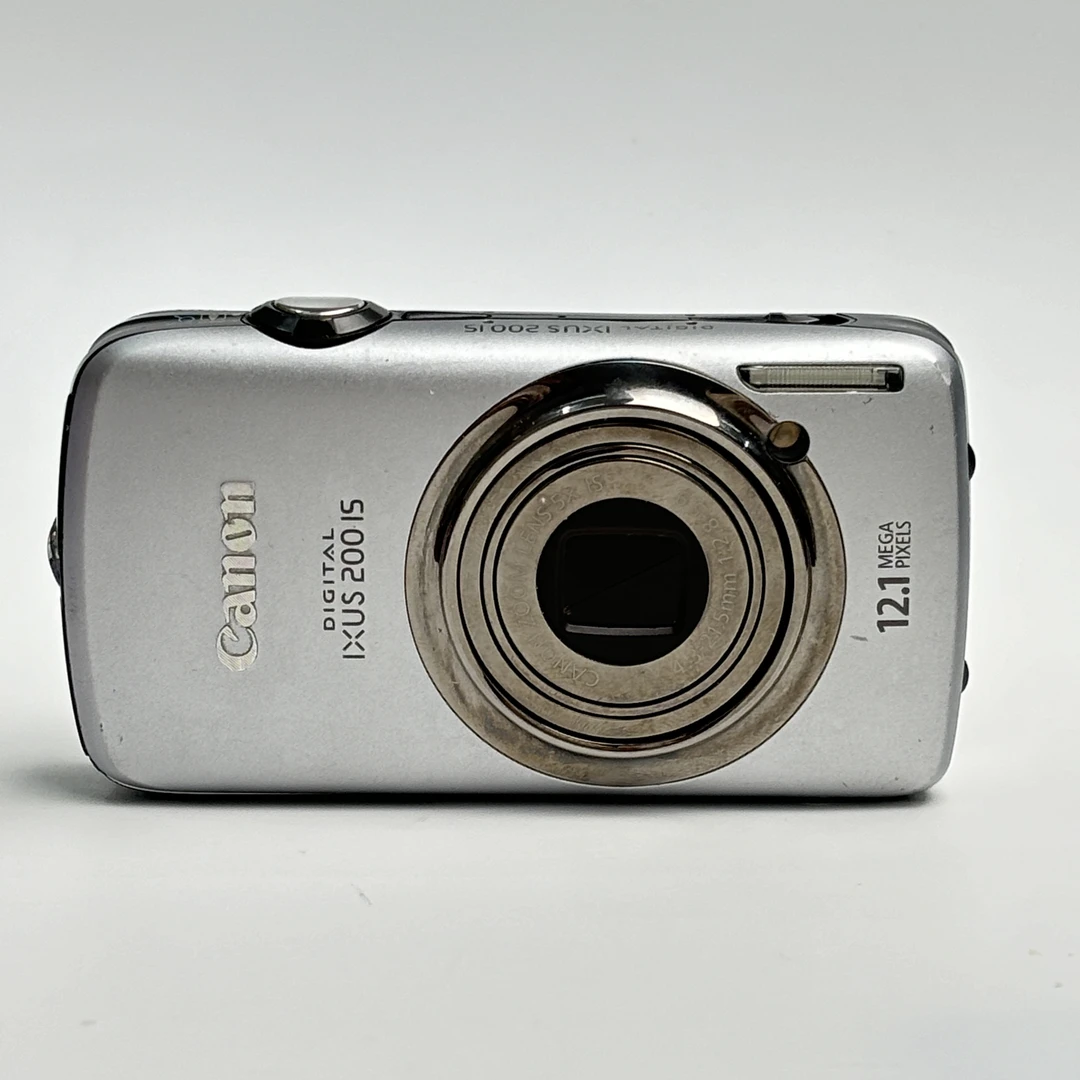 95新 Canon/佳能 ixus200银色1210万像素4倍变焦复古ccd