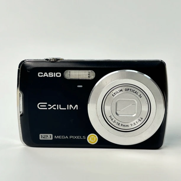95新 Casio/卡西欧 z35黑色1210万像素3倍变焦复古ccd数码相机