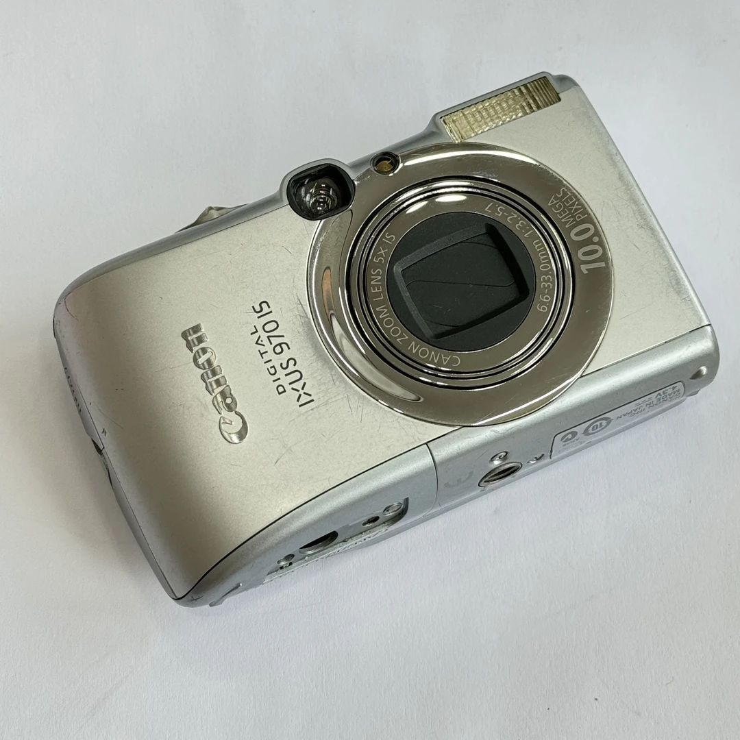 9新 Canon/佳能 ixus970银色1000w像素5倍光学变焦复古ccd相机