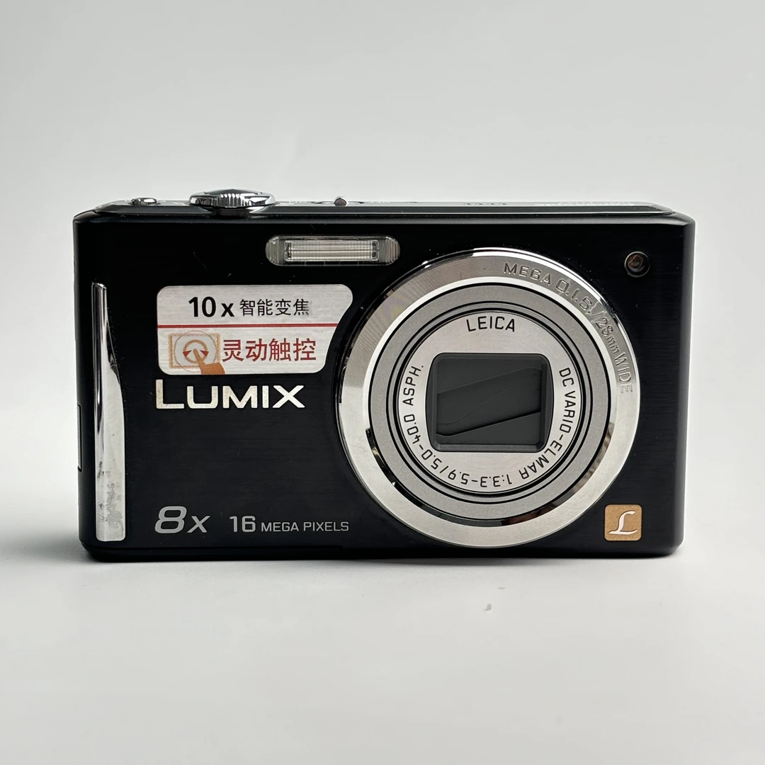 95新 Panasonic/松下 fh27黑色触摸屏1600万像素8倍变焦复古ccd