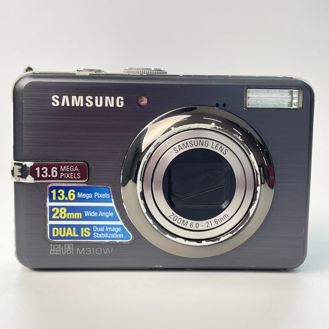 95新 Samsung/三星 m310w灰色1360万像素3.6倍变焦复古ccd相机